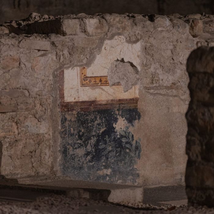 Dettagli di luce su antichi mosaici