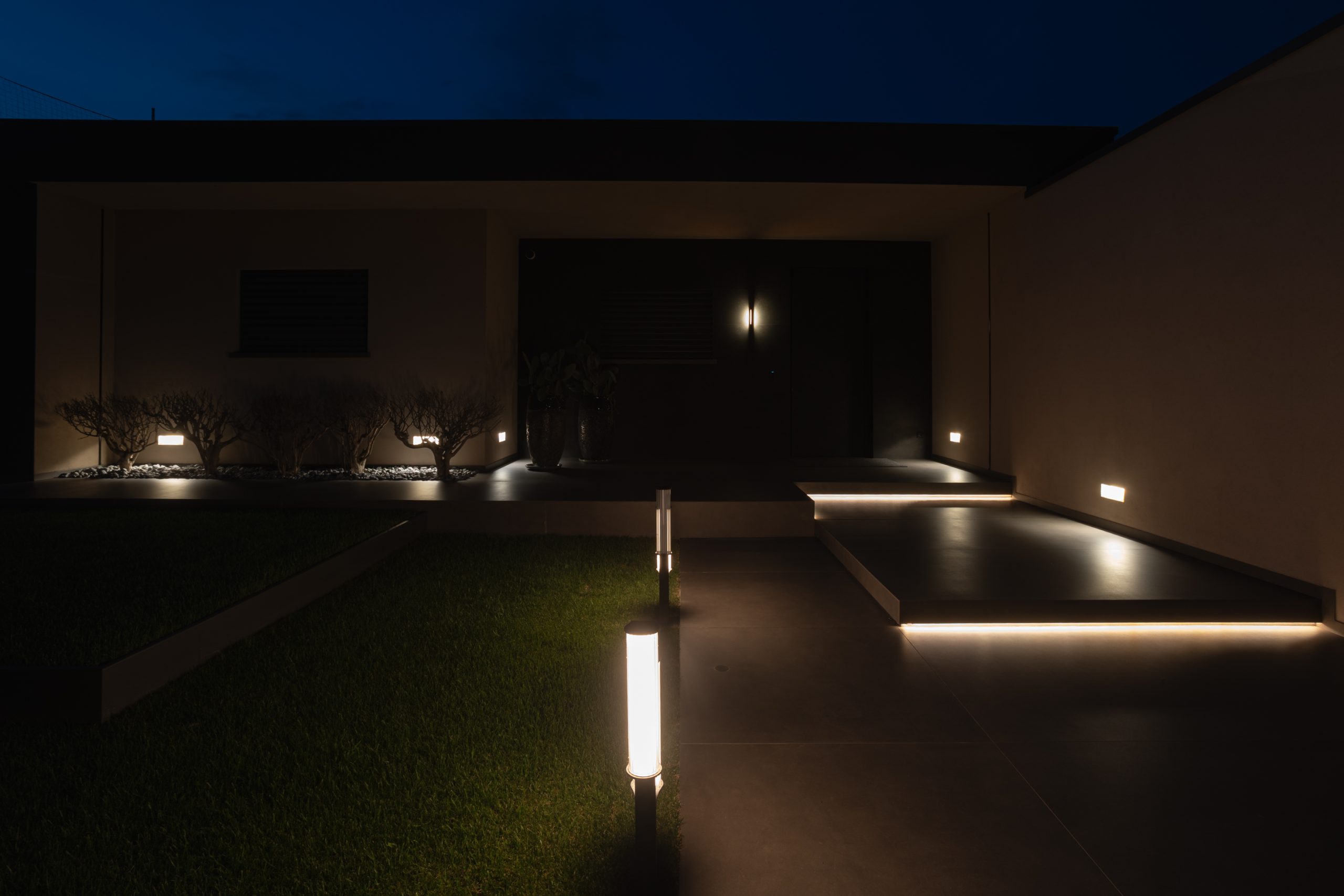 Illuminazione a binario per camera mansardata
