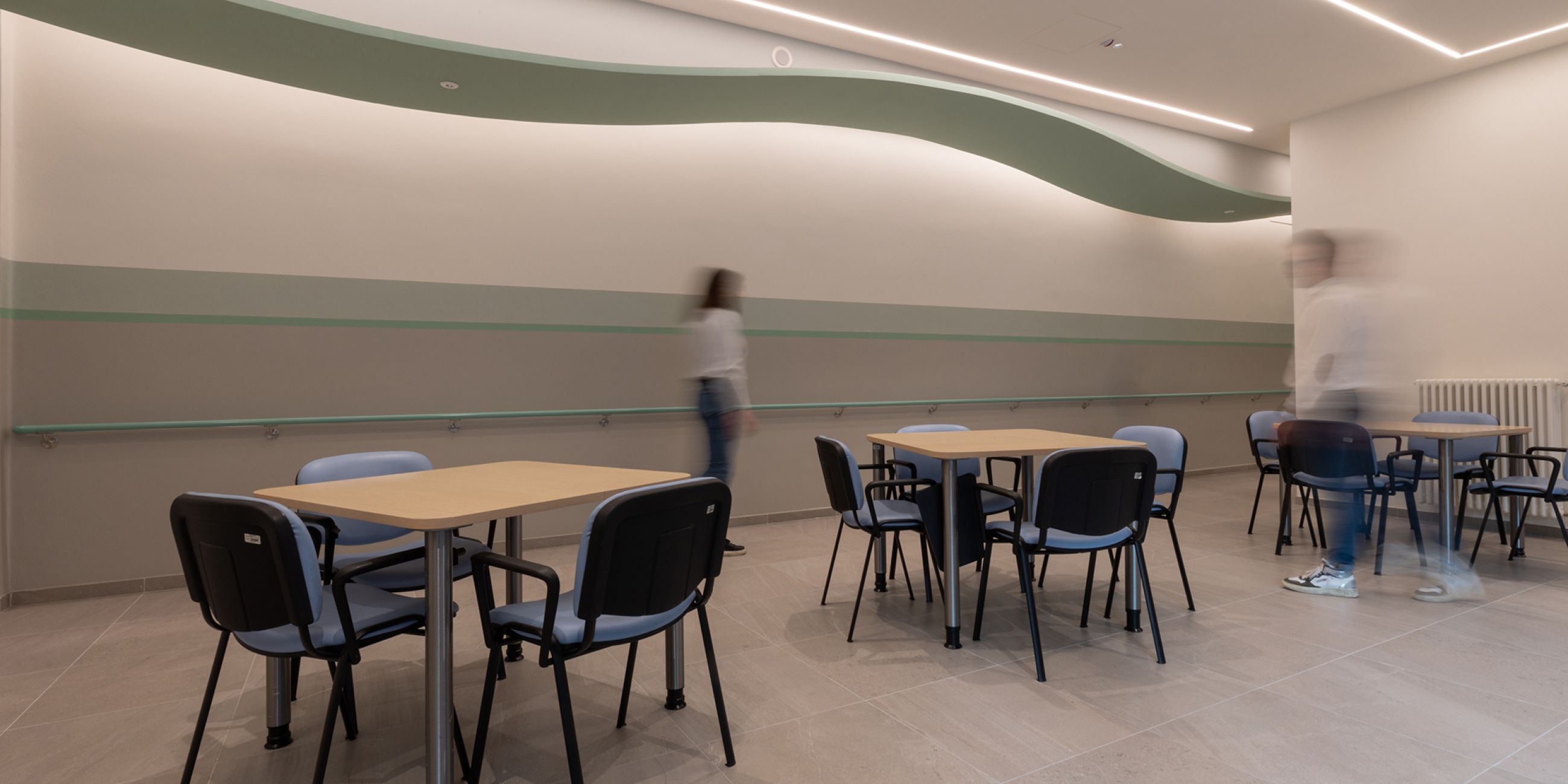 Illuminazione sala comune RSA Desenzano