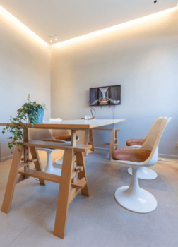 Stanza con luce diffusa