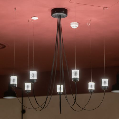 Lampadario in un ristorante