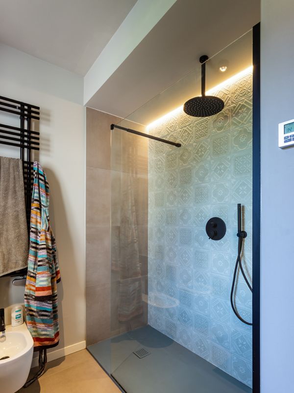 Box doccia illuminato