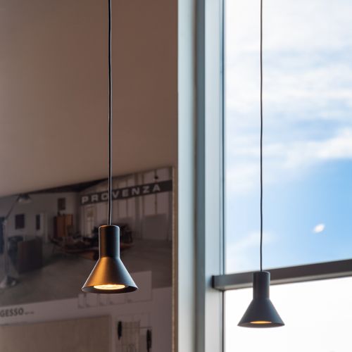 Due lampade a sospensione