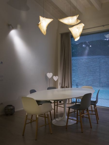 Lampadario scultoreo