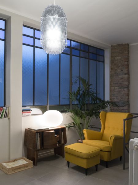 Lampadario scultoreo