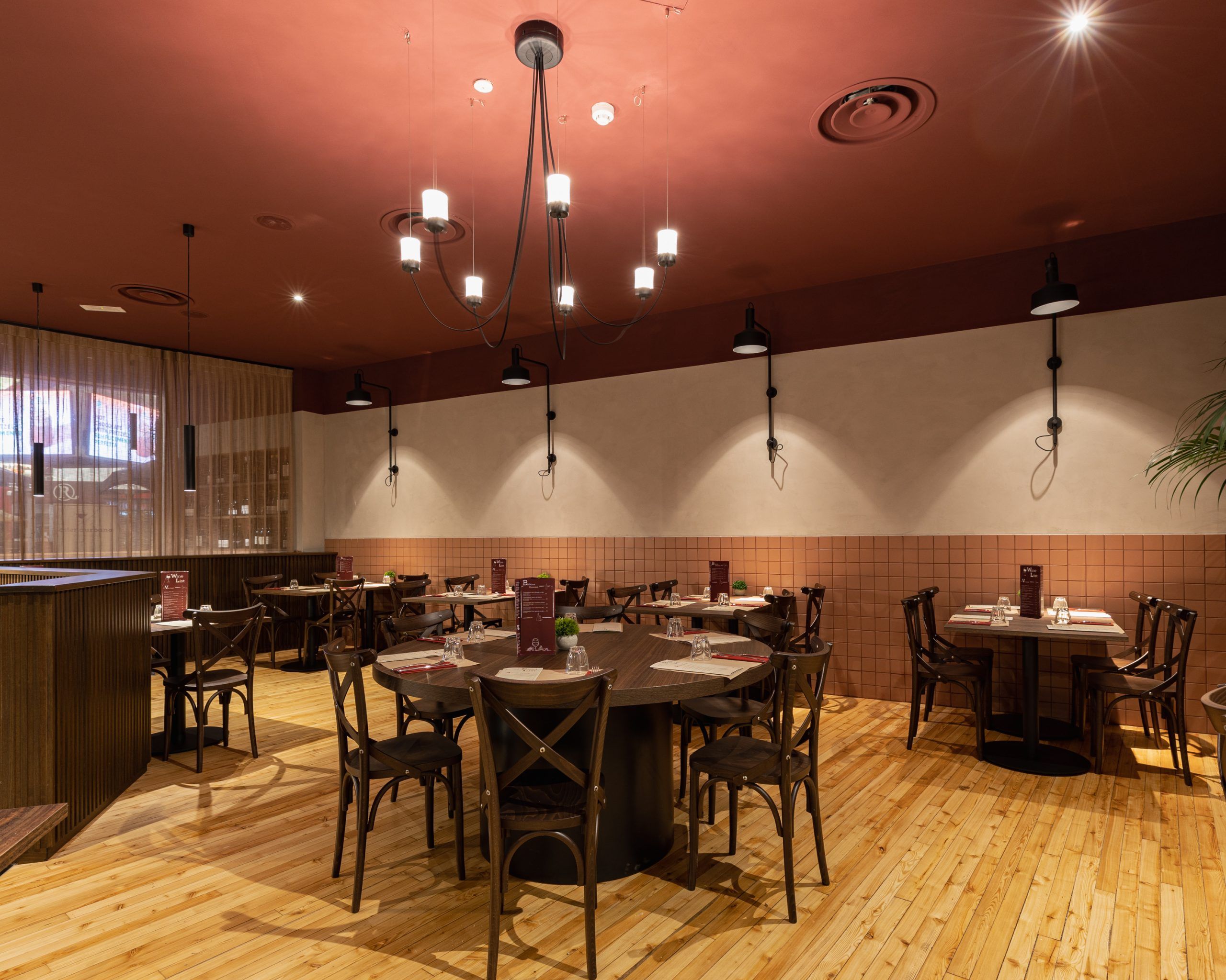 Sala da pranzo on lampadario